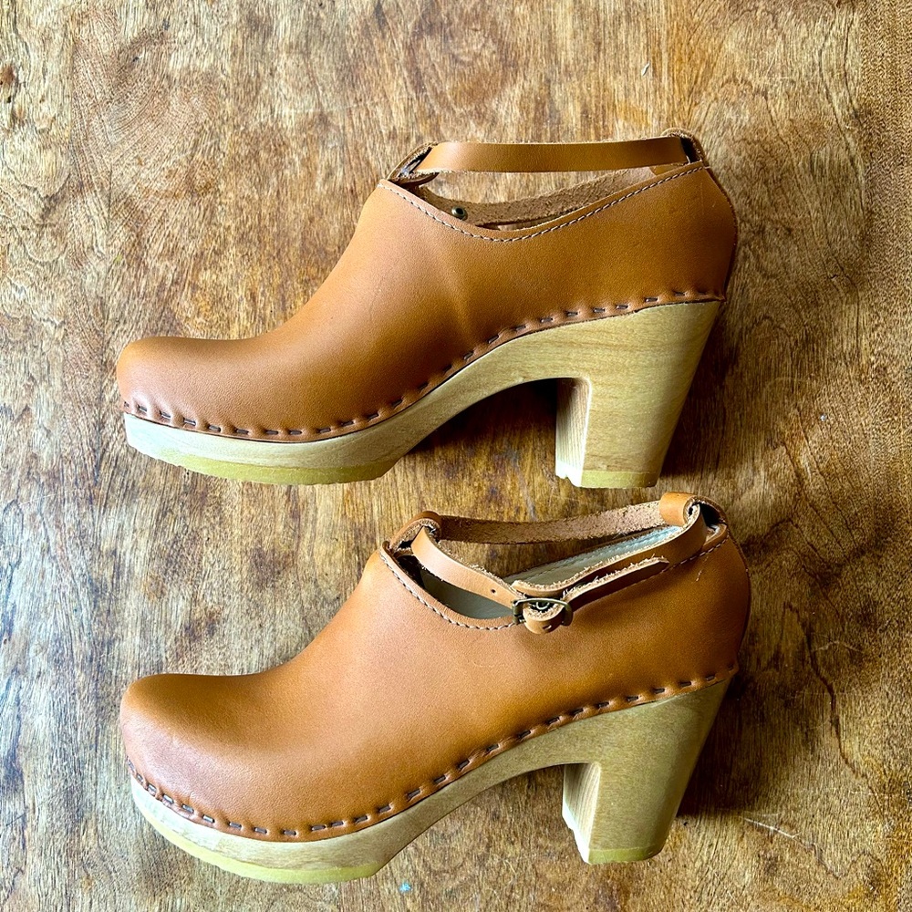 No. 6 Palamino Classic Strap Clog US Size 6 EU Size 37 Discontinued Style, Rare